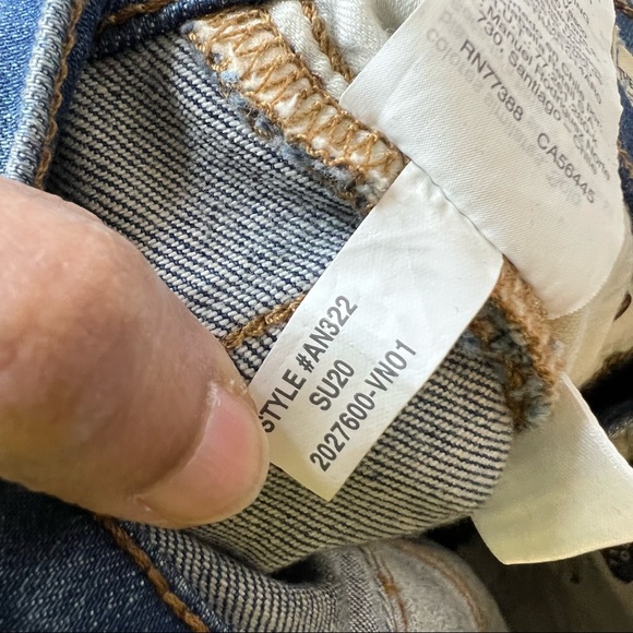 NWOT Madewell The Perfect Vintage Full-Length Jean in Sanderson Wash - Picture 11 of 13